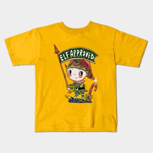 Elf Approved Kids T-Shirt